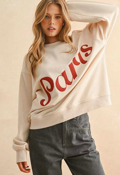 トップス ANDWANG one shoulder bijou sweat Womens Half Zip Sweatshirt Oversized Long Sleeve Collar Drop