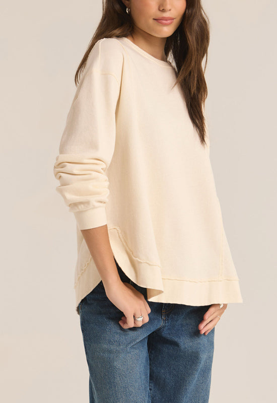 Z Supply - Replay Sweatshirt Sea Salt