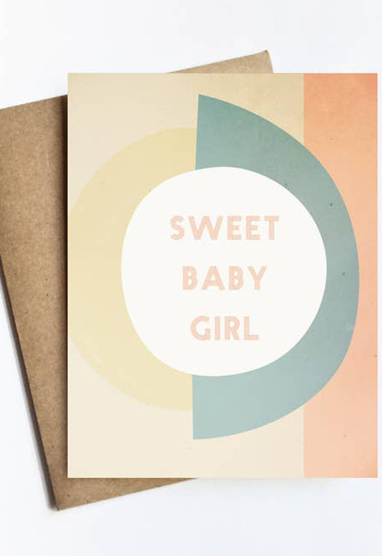 Sweet Baby Girl Card