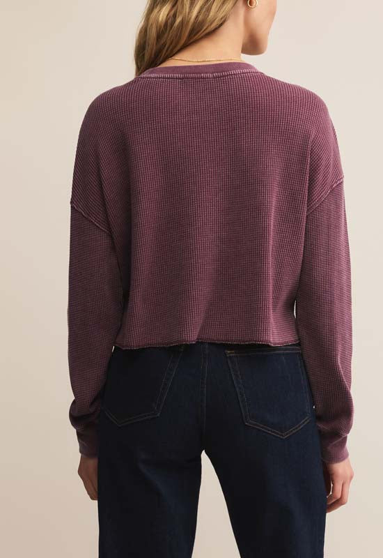 Z Supply - Angel Mini Thermal Top Merlot