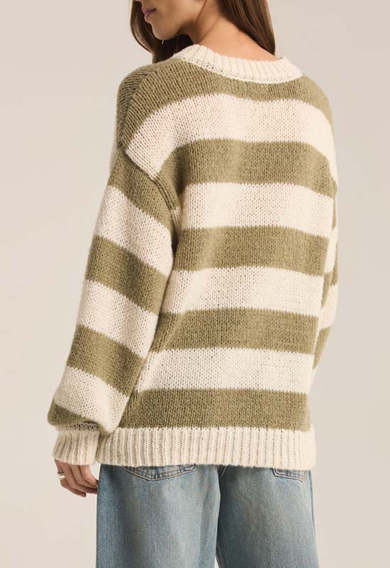 Z Supply - Anders Stripe Sweater Willow