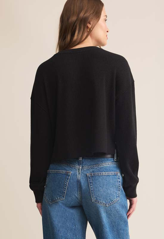 Z Supply - Angel Mini Thermal Top Black