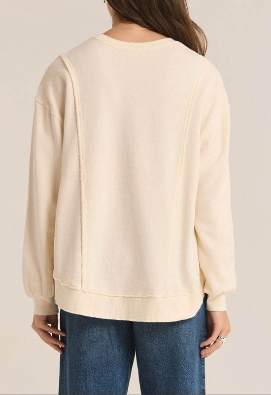 Z Supply - Replay Sweatshirt Sea Salt