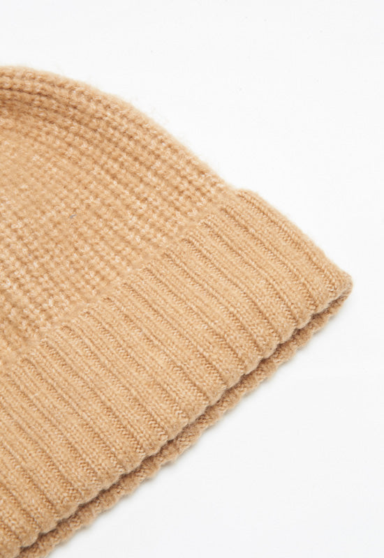 Free People - Winnie Waffle Beanie Camel