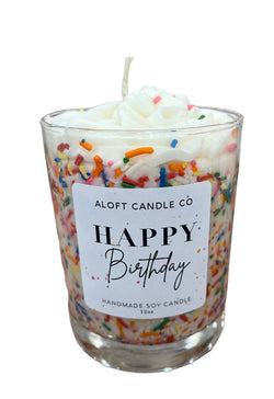 Aloft Candle Co - Celebrate Birthday Cake Candle