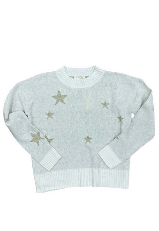 Starry Dream Pullover Sweater - Ivory