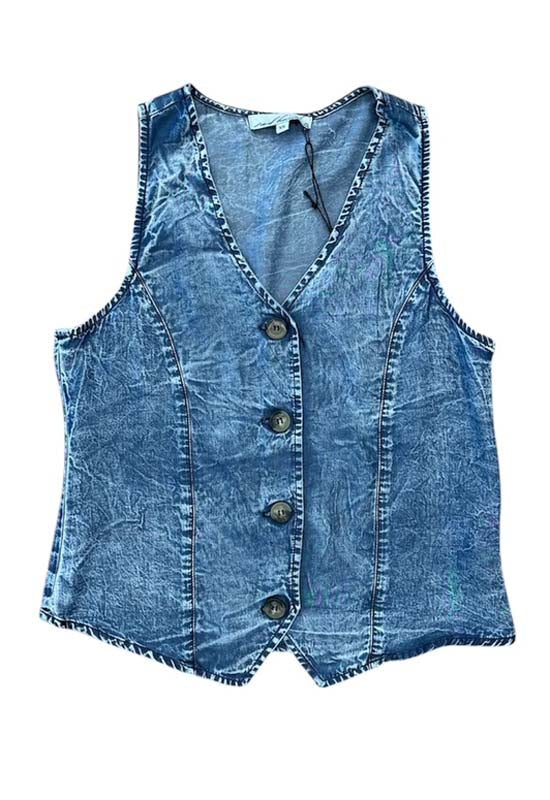 Red Haute - Soft Vest Denim