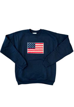 Threads & Needles - American Flag Sweatshirt