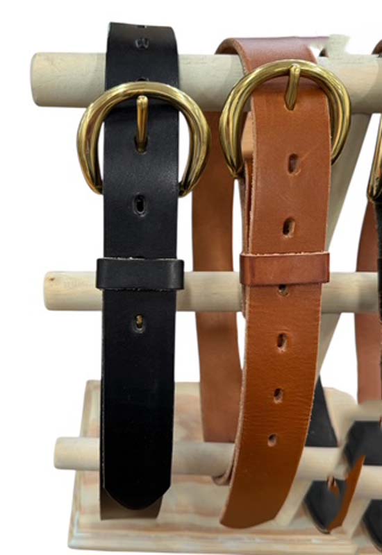 Kixters - Wyona Leather Belt Brown
