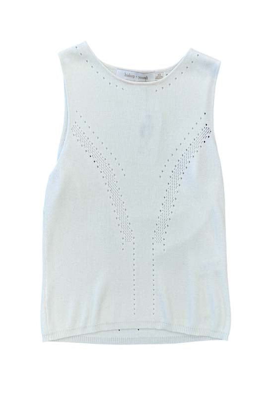 Bishop & Young - Pointelle Tank Shell