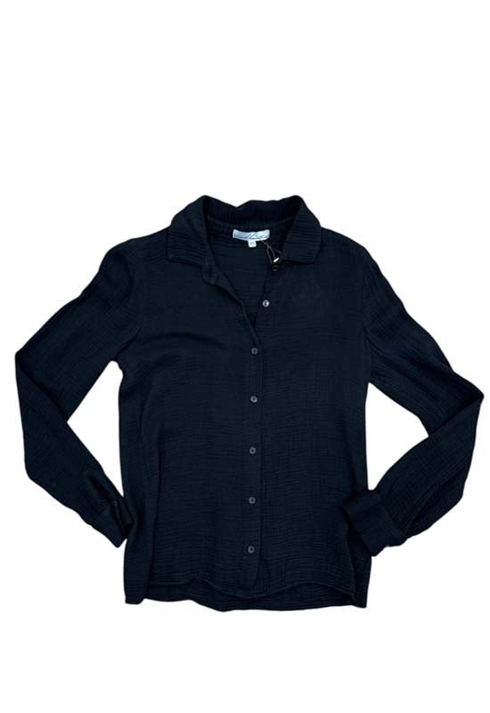 Red Haute - Button Down Shirt Black