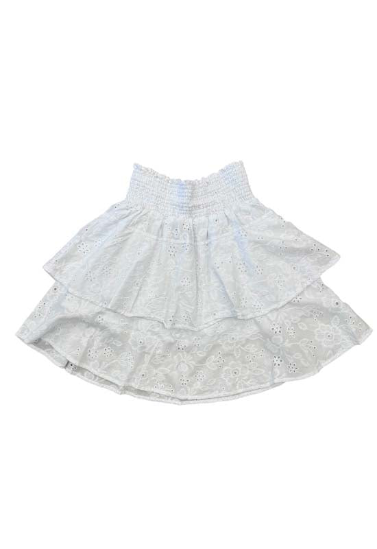 スカート STUDIOTABLE : 25SS / LAYERED WRAP KNIT SKIRT (WHITE) W SKIRTS – White Boutiques