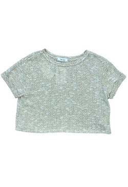 Sadie & Sage - Billie Short Sleeve Knit Top Olive