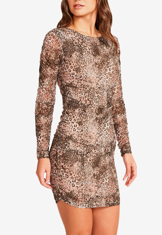 bb dakota long sleeve dress BB Dakota by Steve Madden Women's Rib Knit Midi Dress Long Sleeve Natural Size M