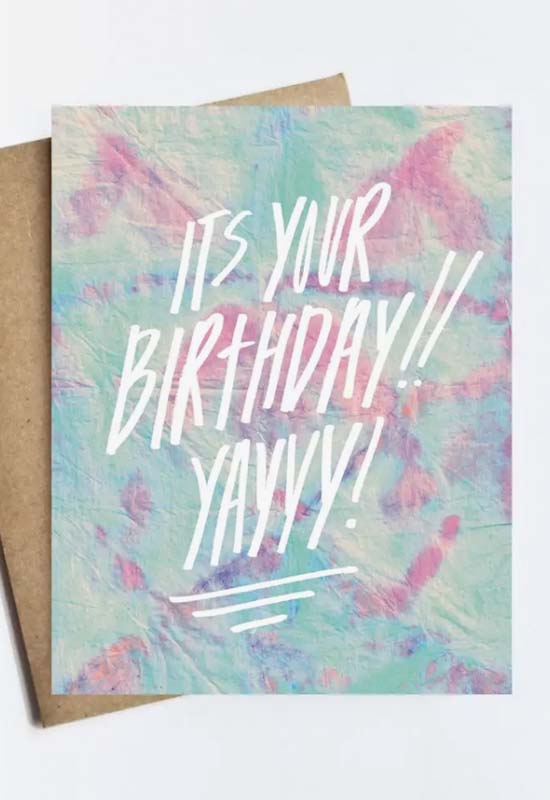 Its Your Birthday Yayy Card