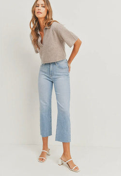 Just Black - Classic Straight Leg Jean Light Blue