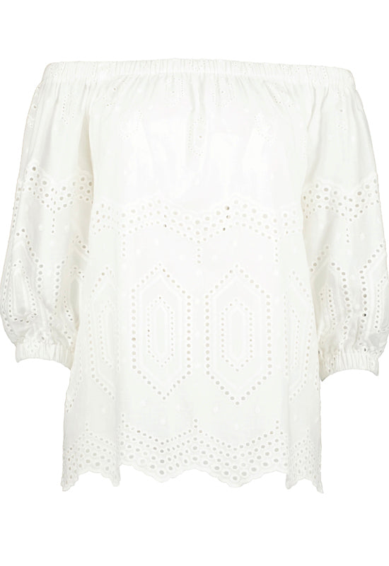 Bishop & Young - Summer Fling Top Blanc