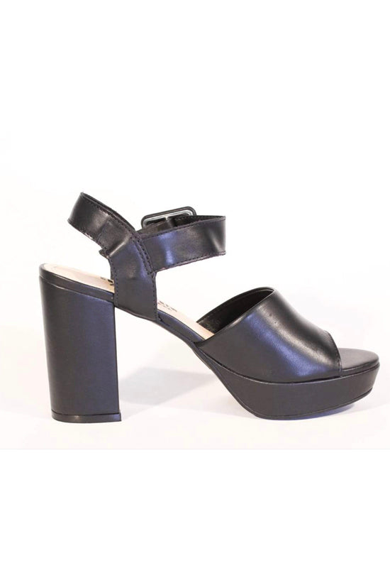 Chelsea Crew - Rose Sandal Black Leather