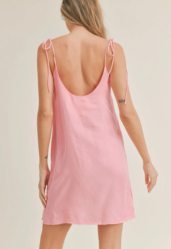 Sadie & Sage - Bella Mini Dress Pink