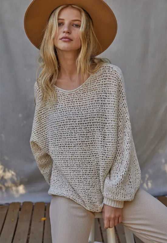 Laurel Canyon - Pullover Natural