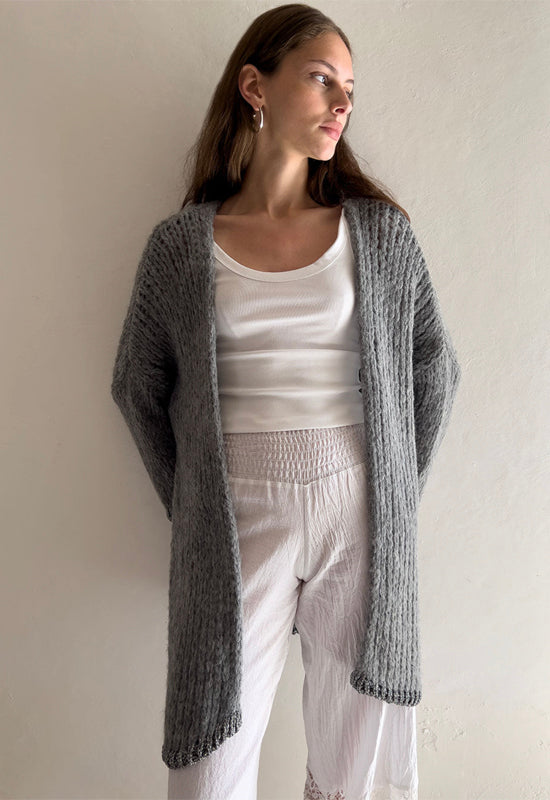 Debbie Katz - Kyla Cardigan Grey Lurex