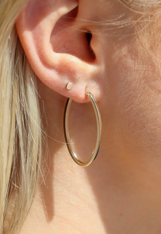 Ophelia Hoops - Gold