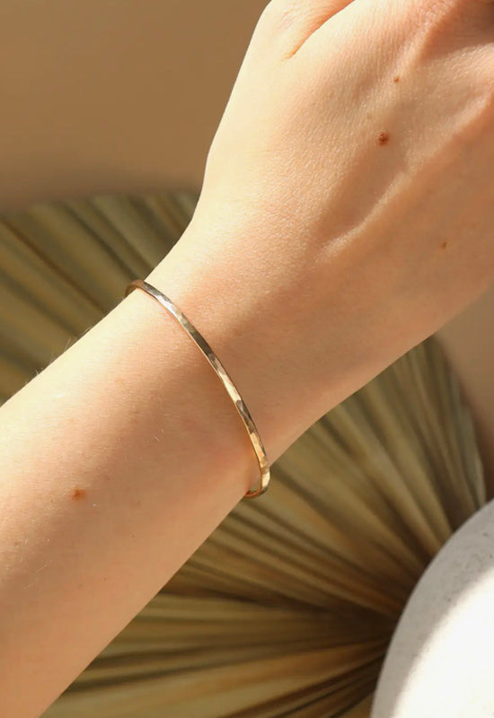 Simple Cuff - 14K Gold