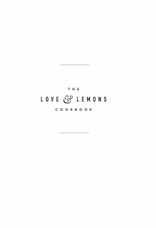 The Love of Lemons Cookbook - Jeanine Donofrio