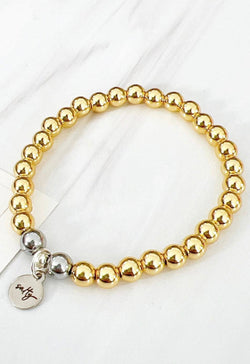 Salty Wrists Bracelets - Salty 6mm Gold Bracelet