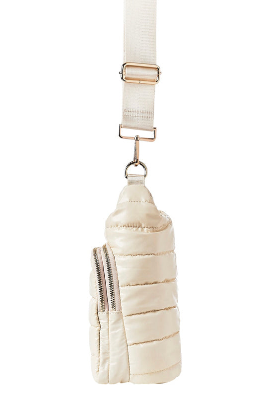 Wanderfull - Hydrobag Ivory Glossy with Solid Strap