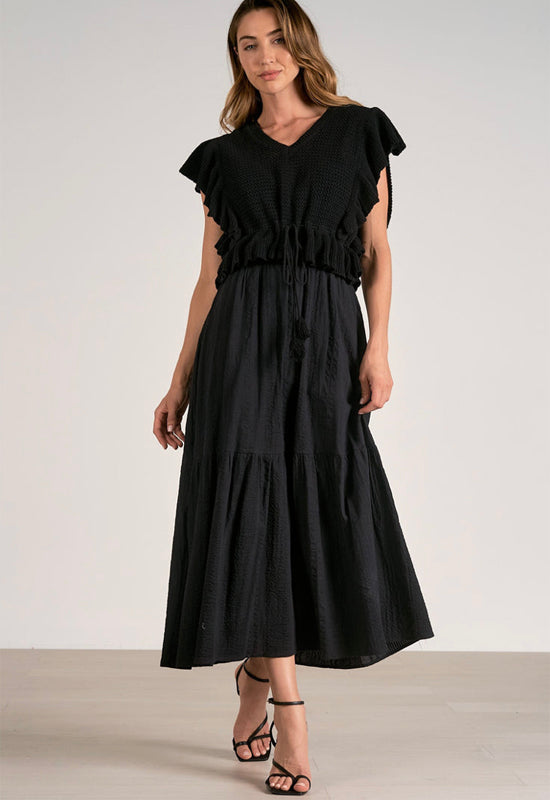 Elan - Aurora Maxi Dress Black