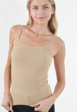 NIKIBIKI - Ribbed Cami Stone