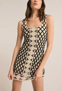 Z Supply - Playa Crochet Dress Black