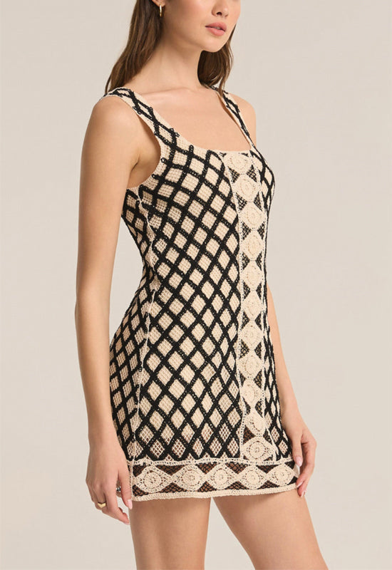 Z Supply - Playa Crochet Dress Black