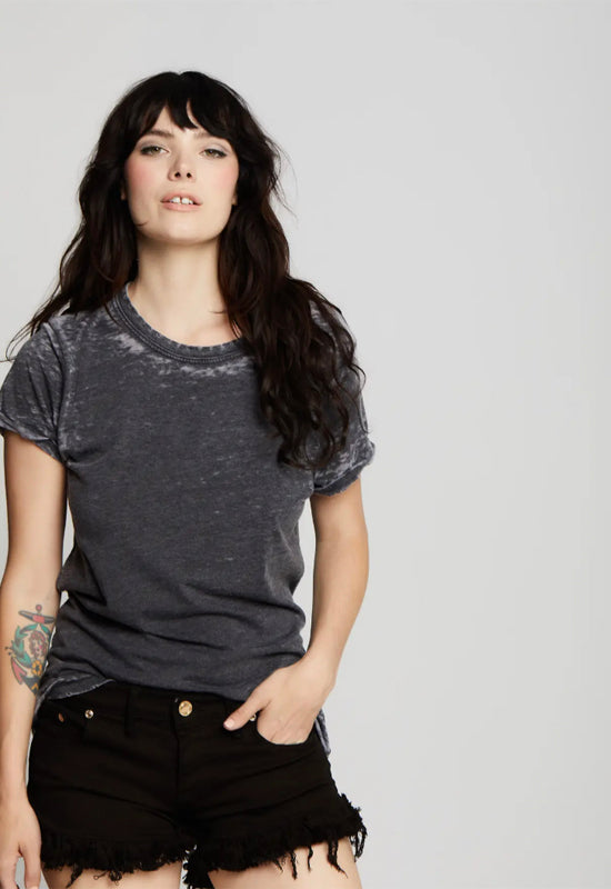 Recycled Karma - Burnout Tee Black