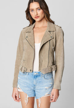 Blank NYC - Moto Jacket Sand Stoner