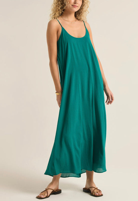 Z Supply - Reed Maxi Dress Pacific Teal Z Supply - Reed Maxi Dress Pacific Teal