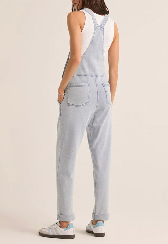 Z Supply - The Knit Overalls Washed Indigo