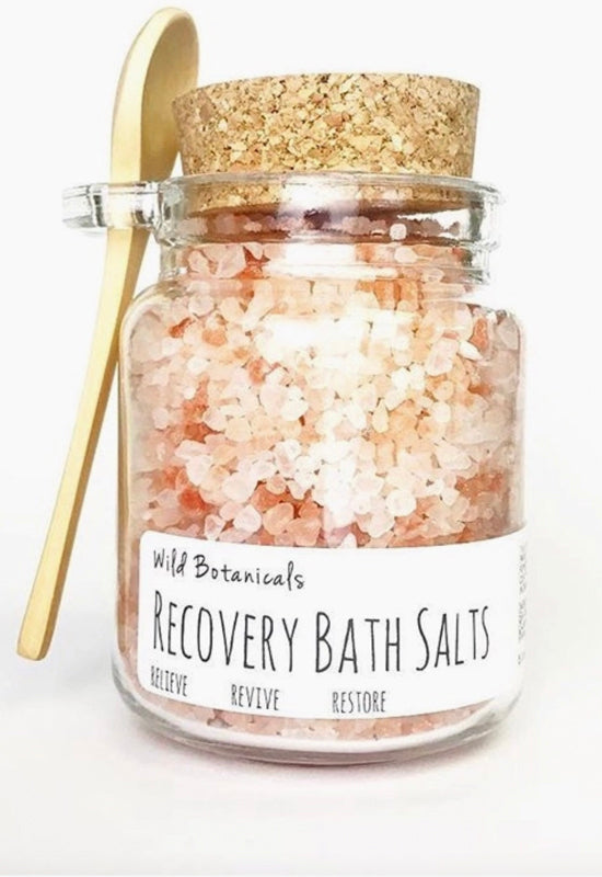 Wild Botanicals - Recovery Bath Salts Cork Jar 10oz