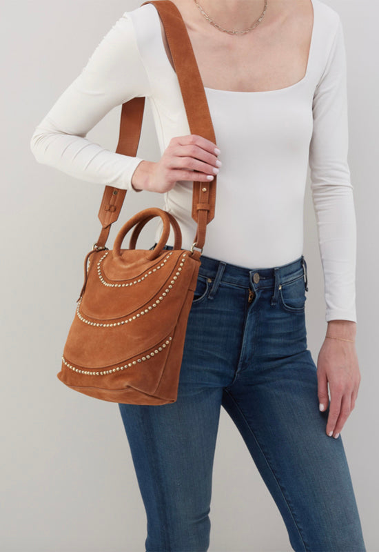 Hobo - Maggie Crossbody Caramel Suede