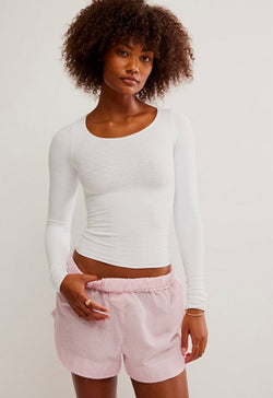 Free People - Love Letters Long Sleeve White