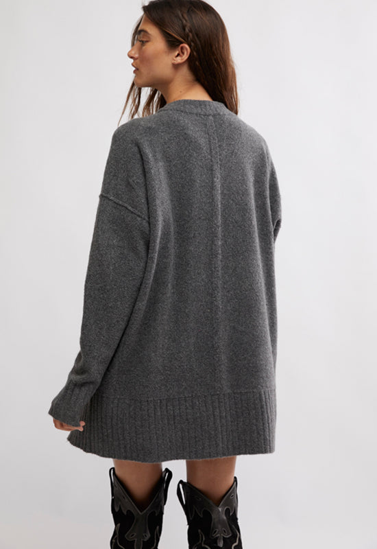 Free People - Phoebe Pullover Dark Heather