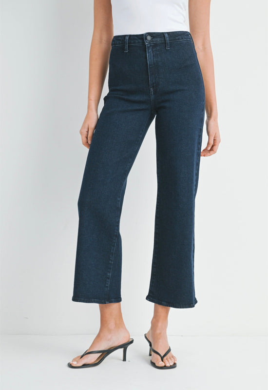 Just Black - Trouser Wide Leg Jean Dark Wash