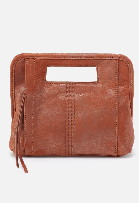 Hobo - Ace Clutch Metallic Patina Leather