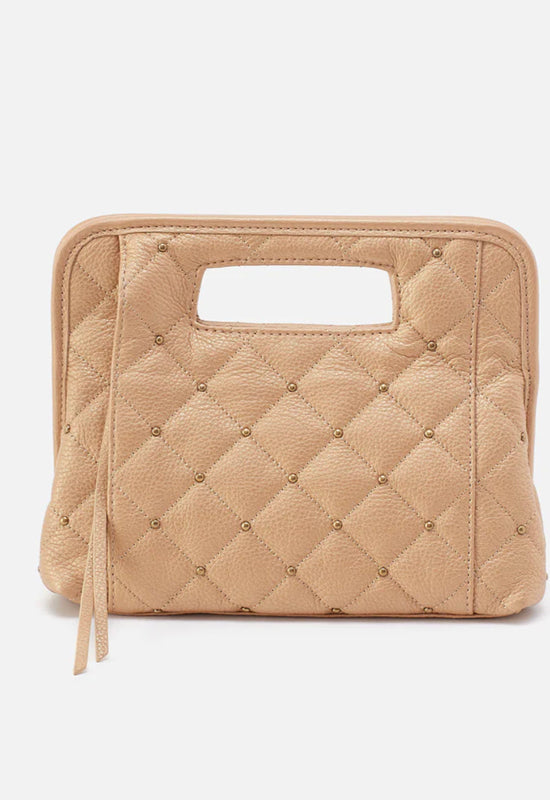 Hobo - Ace Clutch Gold Leather