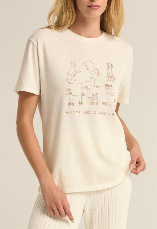 Z Supply - Love and Dog Pacific Tee Sea Salt