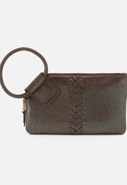 Hobo - Sable Wristlet Coffee Galaxy Leather