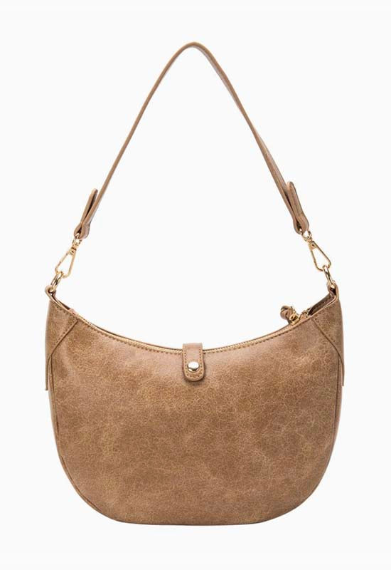 Melie Bianco - Maeve Shoulder Bag Tan