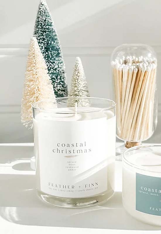 Feather & Finn - Christmas Coastal Candle 10oz