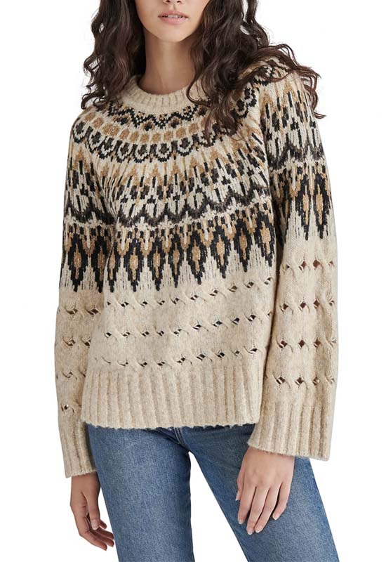 Steve Madden - Suzette Sweater Black Multi